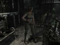 une photo d'Ã©cran de Resident Evil Rebirth sur Nintendo Gamecube